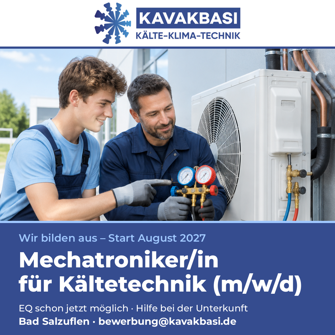 Illustration zur Ausbildung in der Kältetechnik